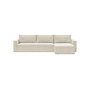 NEWILLA LOUNGER - VENDBAR - TAURA OFF WHITE 357 - SOVEMÅL: 145 X 300 CM. - STÆRK PRIS